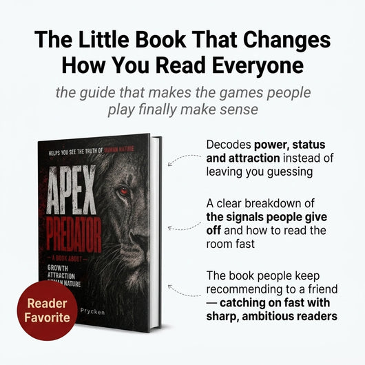 APEX PREDATOR: Master Human Nature, Power, Attraction & Strategic Thinking